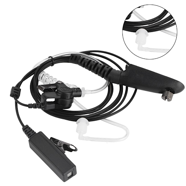 4ft strålsäker Walkie Talkie öronmussla PTT akustisk slang öronmussla för Motorola