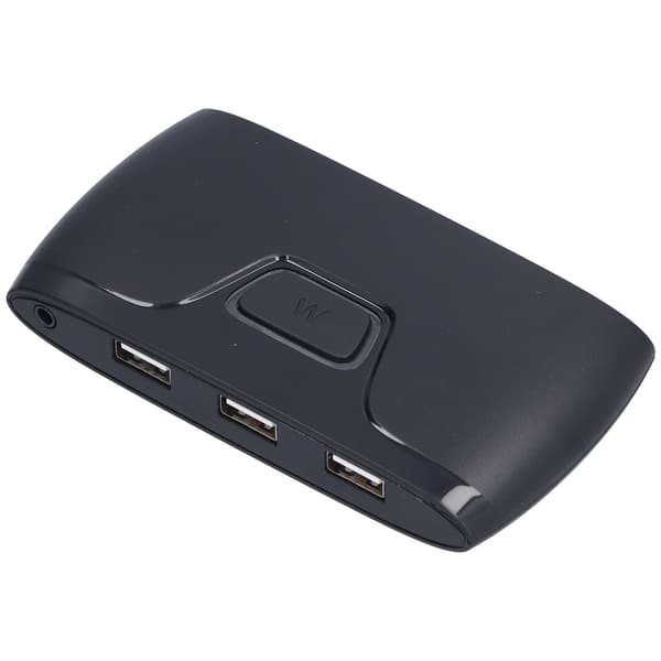 KVM-switch High-Definition Multimedia Interface 2-in-1-ut 4K USB-tangentbord Mus-splitteradapter