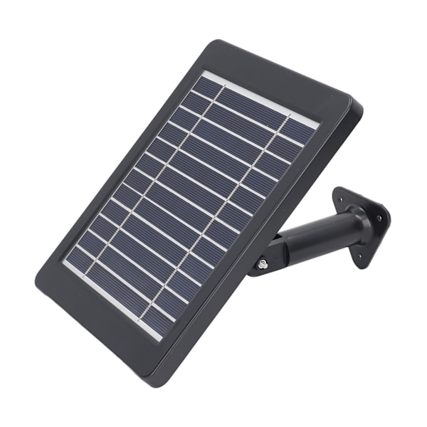 Solcelledrevet iltpumpe - 3-trins justerbar luftpumpe med 6V 4W solpanel til fiskebeholder