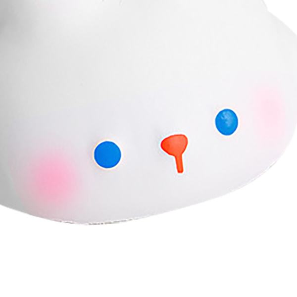 Tangentbord Handledsstöd Tecknad Djurstil Mjuk Bekväm Trötthetsavlastning Tangentbord Handledsskydd för hemmaspel Office White Bunny