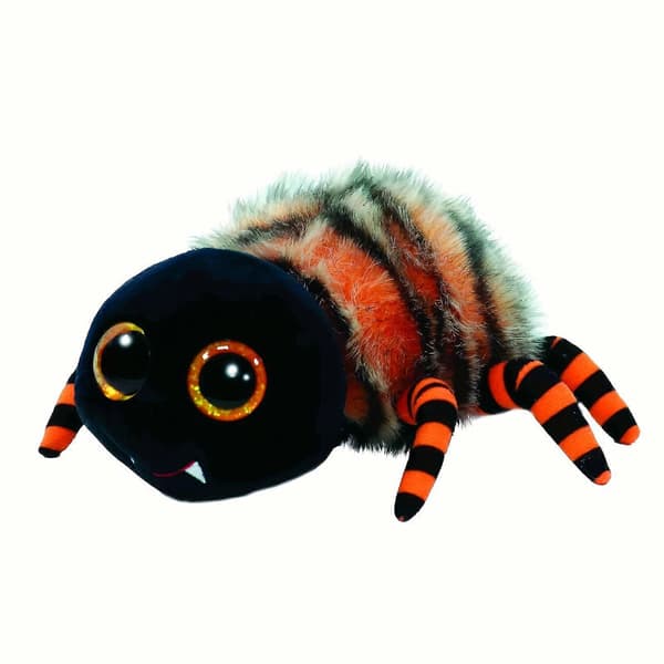 Big Eyes Plush Toy Halloween Ghost Mummy Spider Doll Orange