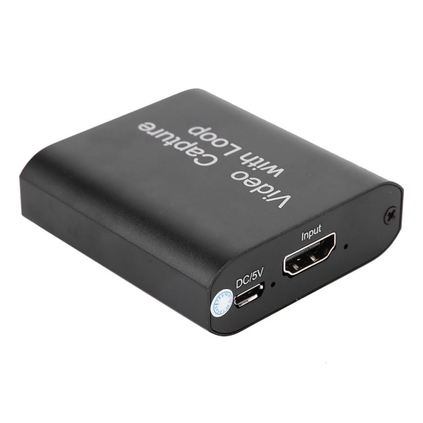 HDMI Video Capture HD Live USB til HDMI med Loop Out Capture Card