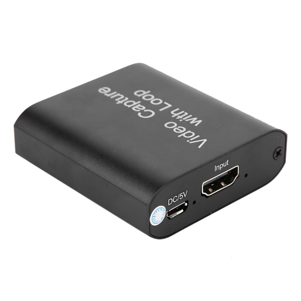 HDMI Video Capture HD Live USB till HDMI med Loop Out Capture Card