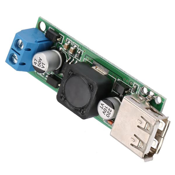 DC-DC Spændingstrin Ned Strømforsyning Buck Modul 12V24V 6V-32V til 5V QC3.0 USB Hurtig Opladning