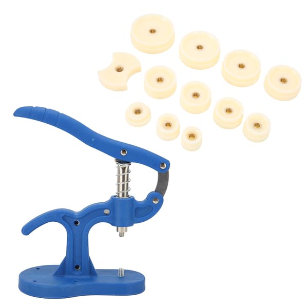 Watch Back Press Set Nylon Förhindra Halkning 12st Passande Dynor Watch Case Closer för Klockreparation