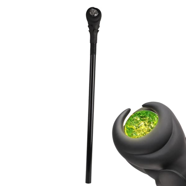 Halloween LED Evil Wizard Wand Glowing Wand för Cosplay Maskerad Sorcery Props Leksaker
