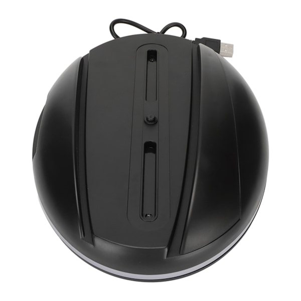 LED vertikalstativ stilig plug and play konsolldokkingstasjon med 3 USB2.0-porter fargerikt lys for PS5-konsoller svart