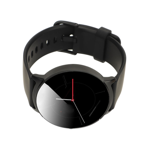 1,32 tommer HD Blodsukker Smartwatch Ikke-invasiv Søvn Kropstemperatur Overvågning Sportsur Intelligent Sundhedsovervågning Ur Sort
