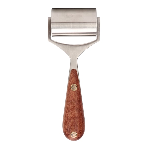 Lærrulleskinn med høy hardhet Ergonomisk profesjonell lærpresserulle for DIY-lærhåndverk