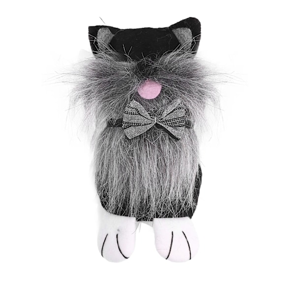 Påskfaceless Gnome Dolls Söta Jul Dwarf Figurer Leksaker Semesterprydnader för HeminredningSvart