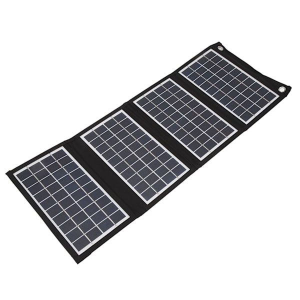 Solcelle Foldbar Taske 30W 5V Bærbar Solcellepanel Oplader med Dobbelt USB Udgang til Mobiltelefon Rejse Camping