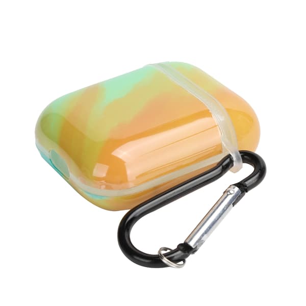 Gradient Farve Høretelefonetui AntiLost Stødsikkert Beskyttelsescover til IOS Earbuds 2/1