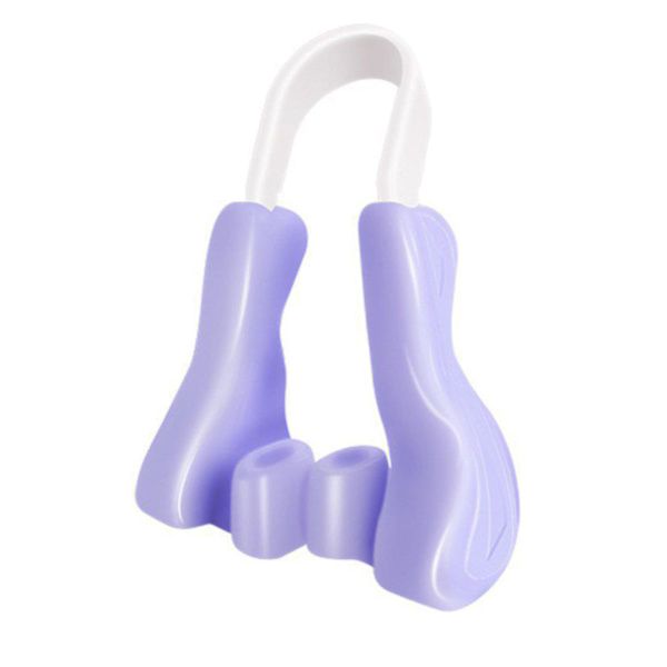 Nose Bridge Shaper Lifting Uträtning Mjuk silikon Nose Bridge Corrector Device for Night Purple