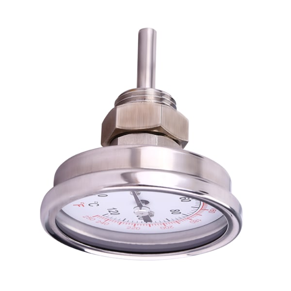 Rustfritt stål 0℃-120℃ BBQ Grill Røyktermometer Temperaturmåler Tester Monitor