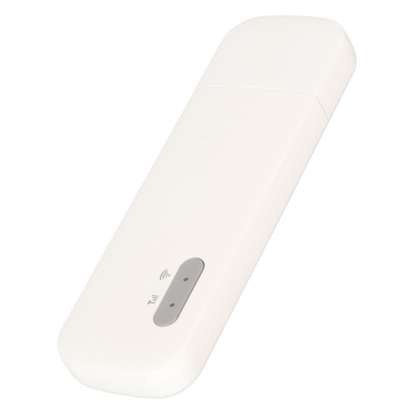 4G USB WiFi 10 enheder forbindelsesunderstøttelse bærbar router mobil WiFi hotspot med Micro SIM-kortslot til telefon hvid