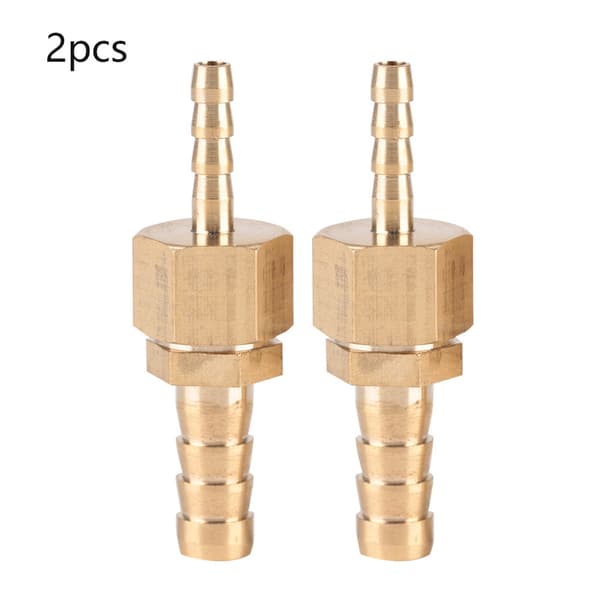2 stk 4-10 mm messingkobling slangehale reduserende pluggkontakt
