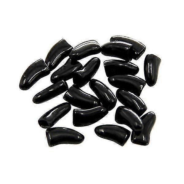 40 st Mjuka Katthund Nagel Skydd Pet Paw Claw Protector Nagelöverdrag med Gratis Lim Applikator XL