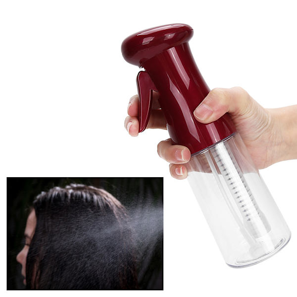 Salong Fine Mist Frisörsprayflaska Hårstyling Vattenkanna Vattenkokare 200ml Röd