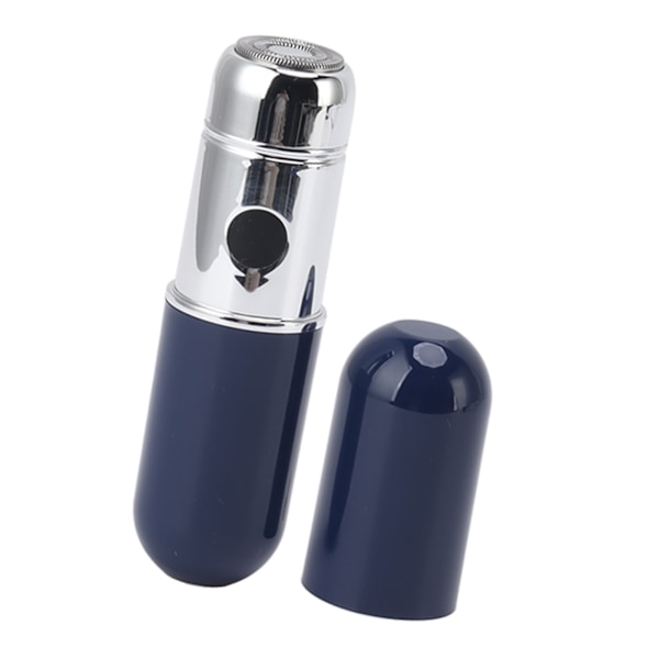 Mini Shaver Vandtæt Razor Bærbar Elektrisk Skægtrimmer Rejse Hjem Skæg Shaver Blå
