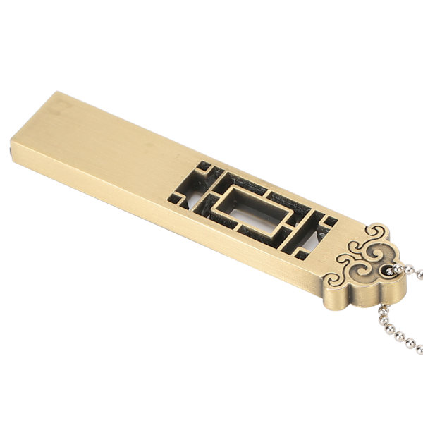 Vattentät USB 2.0 U Disk Aluminiumlegering Bärbar Säker Flash Drive Mini U Disk32GB