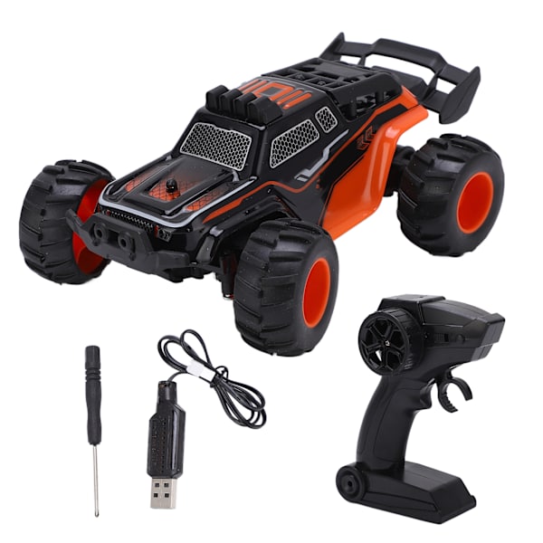 1:24 Skala 2,4G Fjärrkontrollbil 18km/h Hög Hastighet RC Off Road Fordon Elektronisk Leksak för Barn Orange