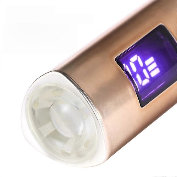 LIMEGIRL Kannettava UV LED Kynsilamppu Mini LED-näytöllä Ladattava Manikyyrikuivain Kynsijauheelle Blanco