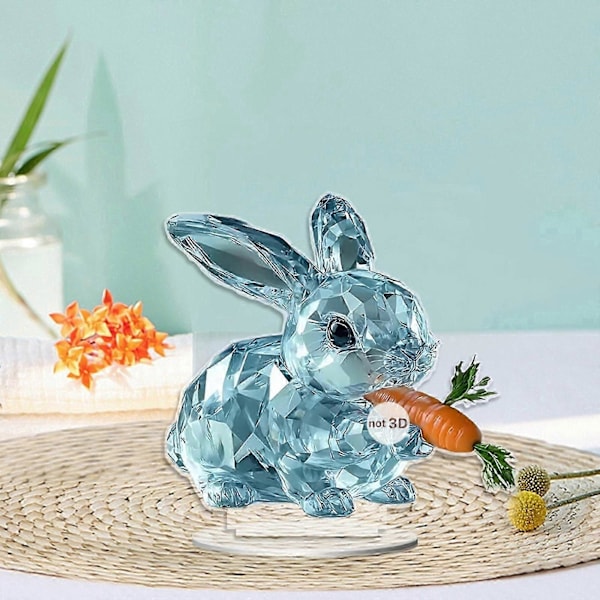 Pääsiäiskristalli 2D akryylinen pöytäkoriste