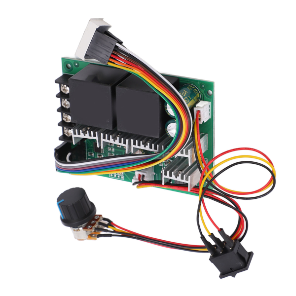 DC-motorhastighetsregulator 12‑24V 60A CW CCW-styrbrytare med potentiometer digital display