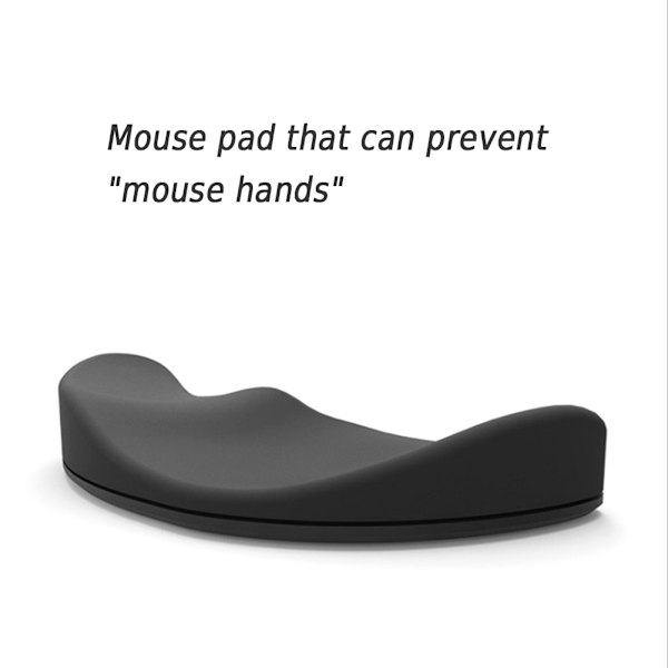 Silikon handledsstöd musmatta Ergonomisk handledsdyna för stationär dator