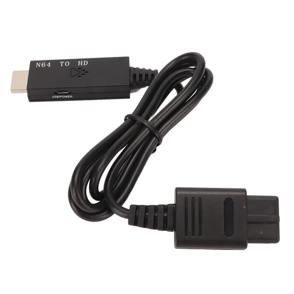 For N64 til HD Multimedia Interface-omformer Profesjonell 720P 1080P bytte HD-videoadapter for HDTV-skjerm