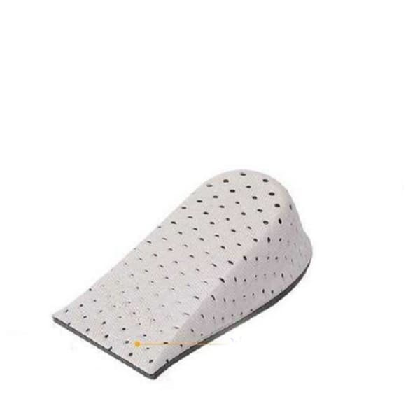 Hälkuddeinlägg Lågreflekterande Stansdesign Mesh Bomullstyg Höjdökande Innersulor 3 cm