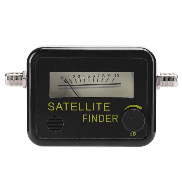 9501 Sensitiv Satellit Finder Signalstyrke Måler Sort med Digital Skærm