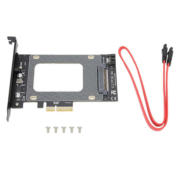 Adapterkort PCI‑E 4X til U.2 SFF‑8639 til SSD High Speed Transmisson-udvidelseskort