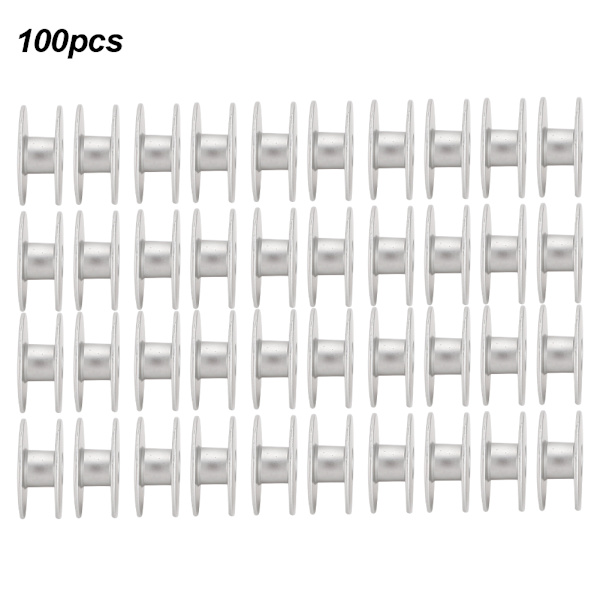 100 st metallspolar för platt broderimaskin symaskin reservdelar 40264A platt