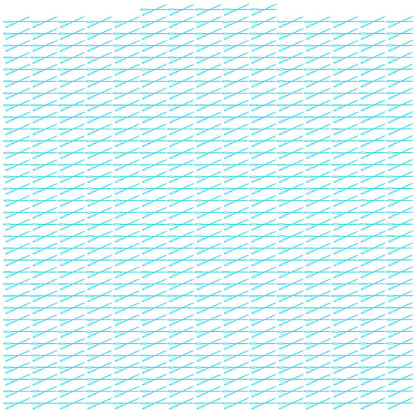 1000 stk. store plastnåler med stort øye, garnsynål, DIY-synåler, blå