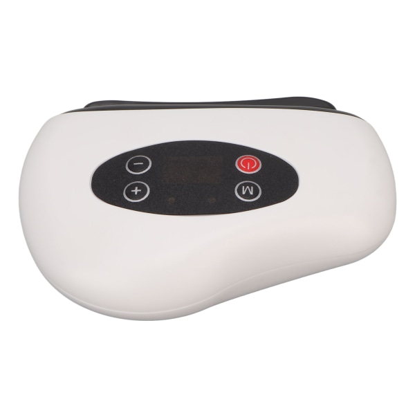 Elektronisk ansiktsbehandling Guasha Machine Uppvärmning Vibration 12 Nivåer Meridian Massage Bärbar LED-skärm Skulptering Tool