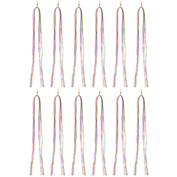 DIY Fletning Hår Snor Dreadlocks Garn Snore Hår Styling Dekoration Tilbehør 2mm / 0.08in 1#