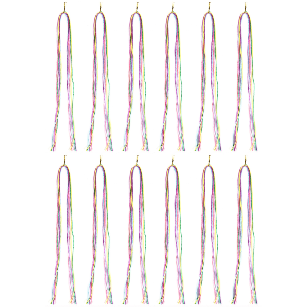 Gör-det-själv fläta hårsnören Dreadlocks Garnsträngar Hårstyling Dekoration Tillbehör2mm / 0.08in 1#