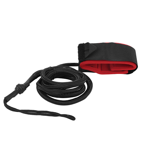 Surfing Kajak Leash Rep Båtsäkerhet Paddel Handrep för Surfbräda Surfing TillbehörSvart Röd Färg