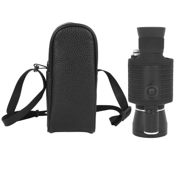 8x40 vattentätt utomhus handhållet monokulärt teleskop HD Night Vision Spyglass med ficklampa kompass