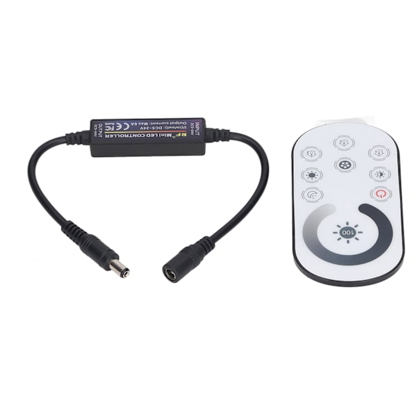 RF Full Touch Dimmer Trådlös Konstant Spänning LED-kontroller Mini Induktionsljuslistkontroller DC 5-24V