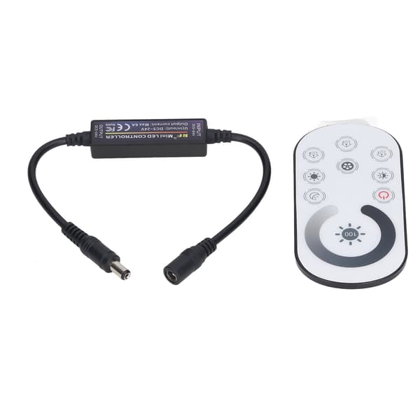 RF Full Touch Dimmer Trådløs Konstant Spenning LED-kontroller Mini Induksjonslysstangskontroller DC 5-24V