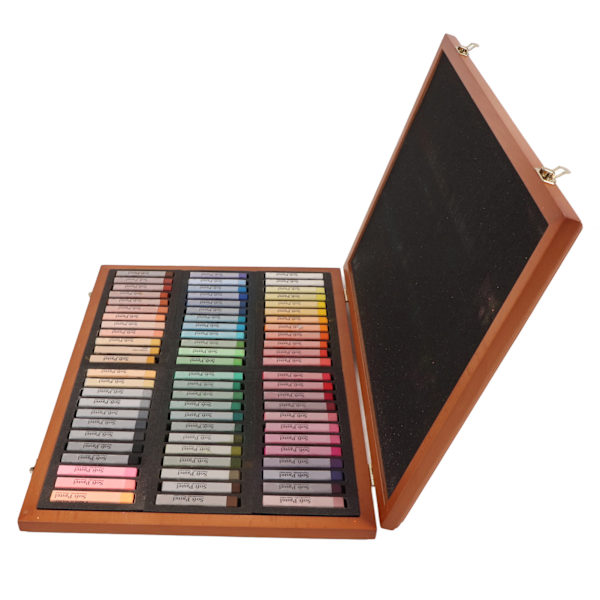 72 farver blødt pastel sæt til kunstnere med høj vedhæftning bløde kridt pastel pinde til maleri tegning blanding håndværk