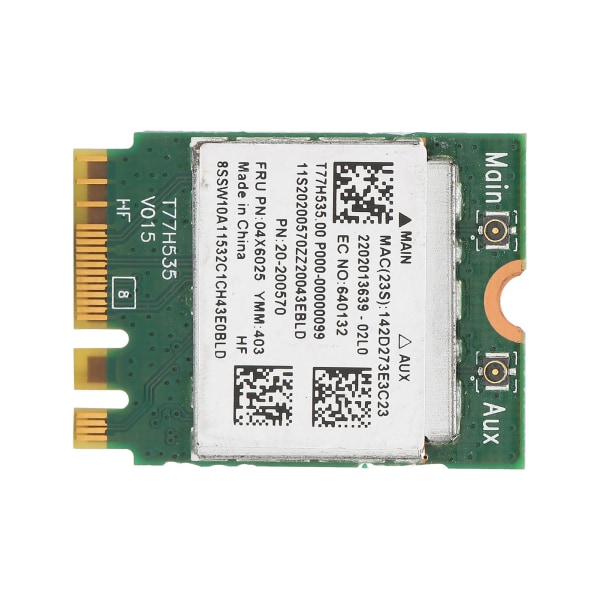 Langaton verkkokortti RTL8723BE FRU 04X6025 300M NGFF Wifi Bluetooth sovitin WLAN 2,4 GHz