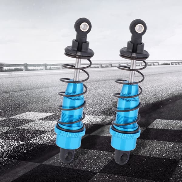 Justerbart støddæmpertilbehør i aluminiumslegering til Tamiya CC01 1/10 RC Carblue