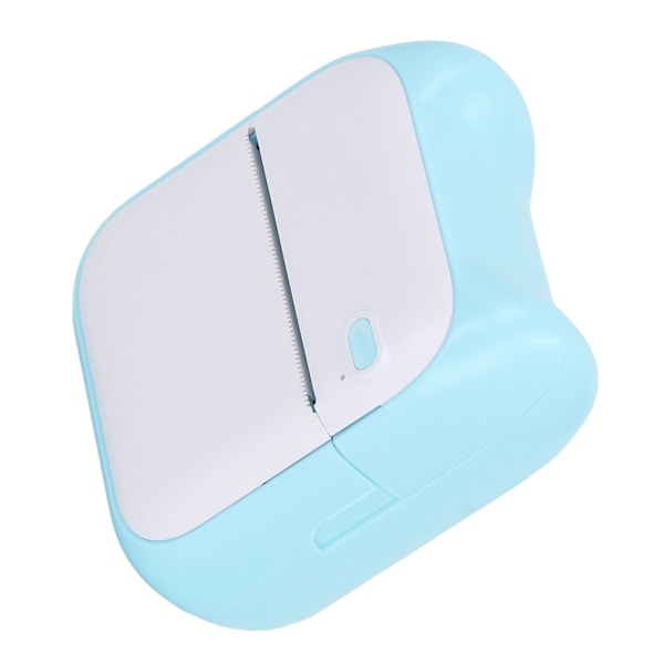 Mini Termisk Skriver HD Klar 200dpi Utskrift BT Bærbar Skriver for Studenter Bilder Notater Blå