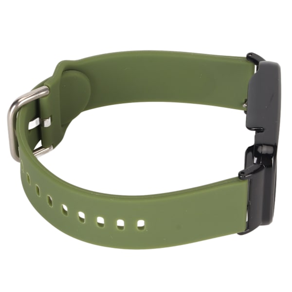 Silikoninen watch ranneke suojapuskurin case vaihtotarvikkeella, sopii Mi Band 7 Pro OD:n vihreään ja mustaan ​​case