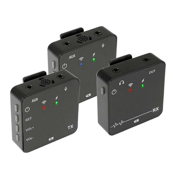 Trådløs Lavalier-mikrofon til GO PRO II-kamera (A)