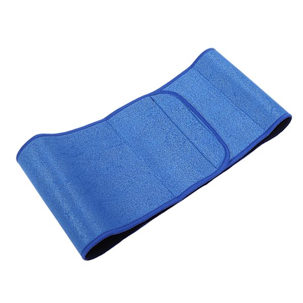 Andningsbar midjetrimmer Wrap Justerbar waist trainer Midjestöd WrapBlue