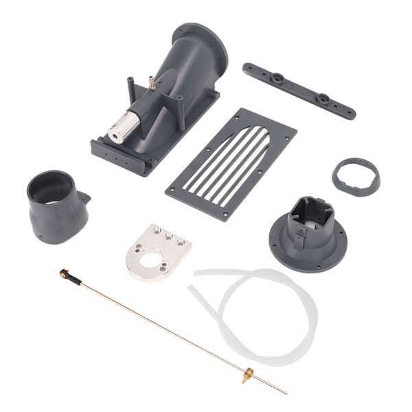 40MM Fjernkontrollbåt Jet Pusher Oversized Caliber Pump Jet Water Pusher Båt Thruster Grå